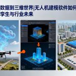 从航拍数据到三维世界|无人机建模软件如何重塑数字孪生与行业未来