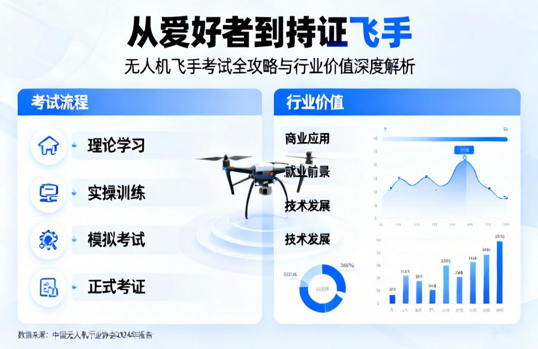 从爱好者到持证飞手|无人机飞手考试全攻略与行业价值深度解析