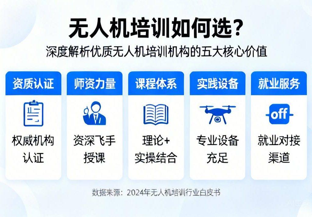 无人机培训如何选？深度解析优质无人机培训机构的五大核心价值