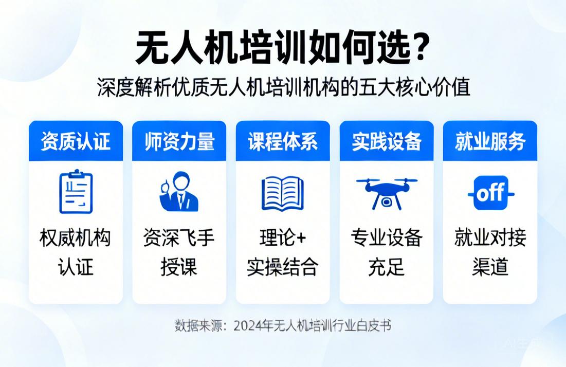 无人机培训如何选？深度解析优质无人机培训机构的五大核心价值