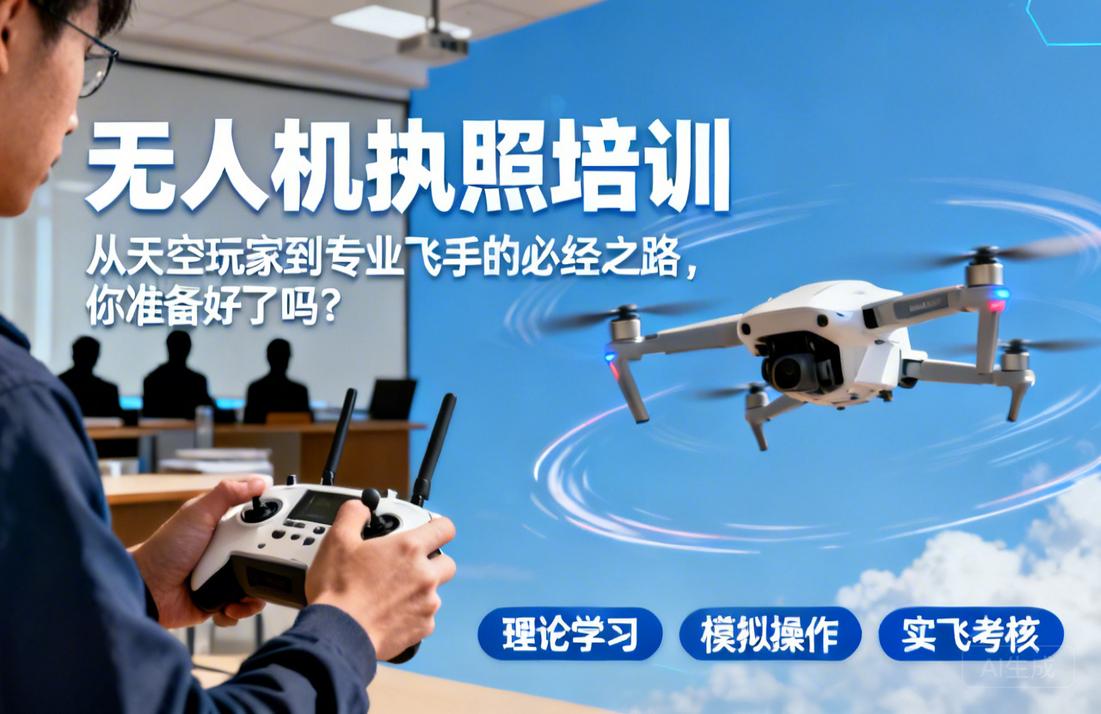 无人机执照培训|从天空玩家到专业飞手的必经之路，你准备好了吗？
