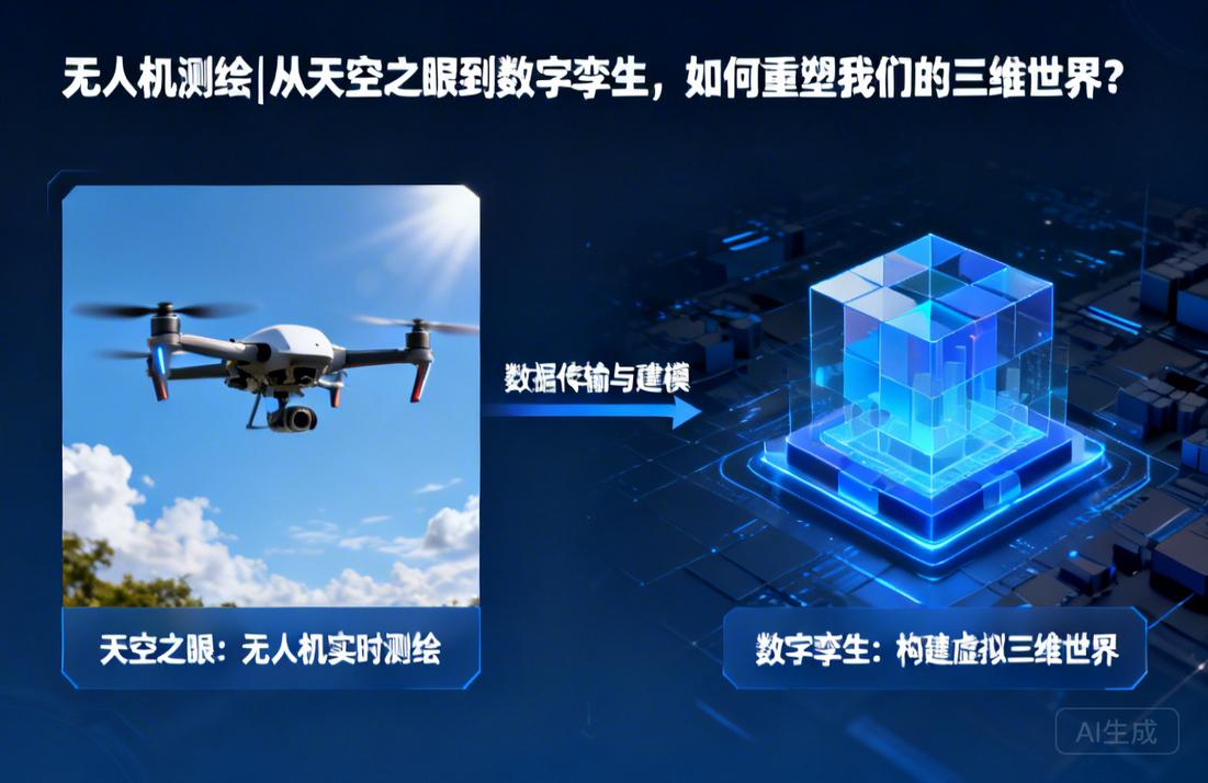 无人机测绘|从天空之眼到数字孪生，如何重塑我们的三维世界？