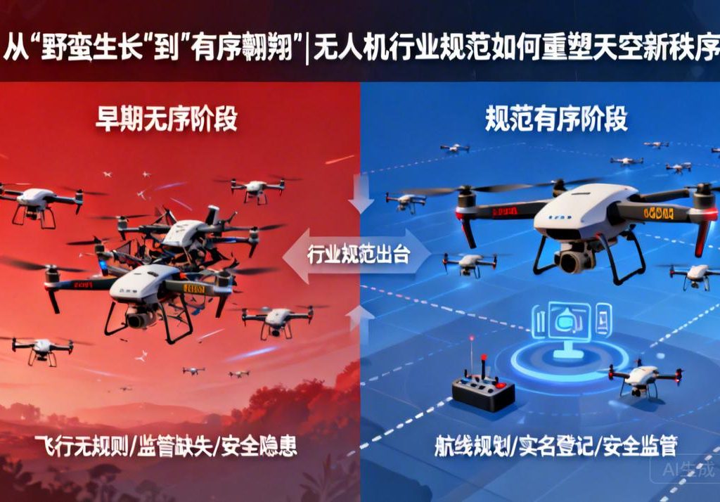 从“野蛮生长”到“有序翱翔”|无人机行业规范如何重塑天空新秩序
