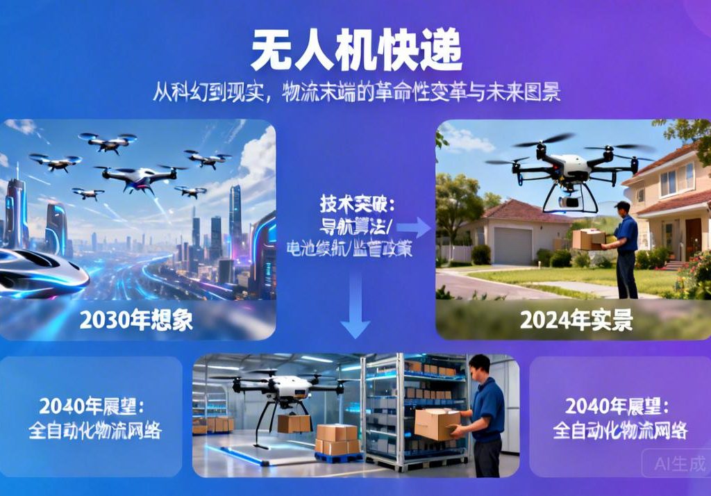 无人机快递|从科幻到现实，物流末端的革命性变革与未来图景
