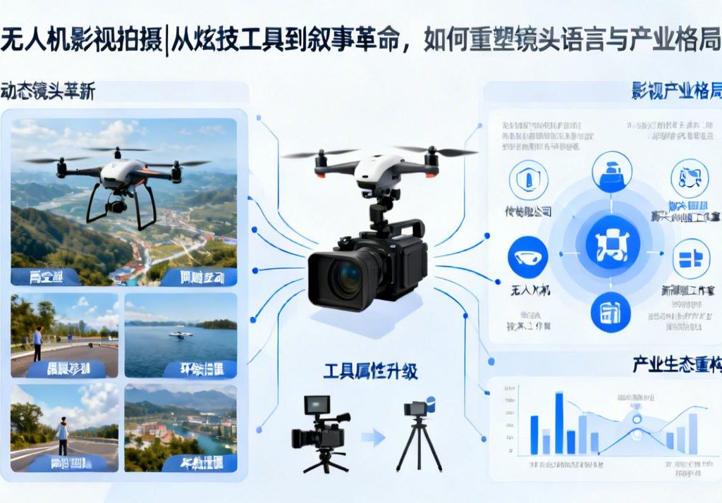 无人机影视拍摄|从炫技工具到叙事革命，如何重塑镜头语言与产业格局