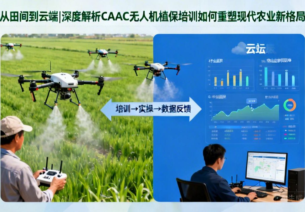 从田间到云端|深度解析CAAC无人机植保培训如何重塑现代农业新格局