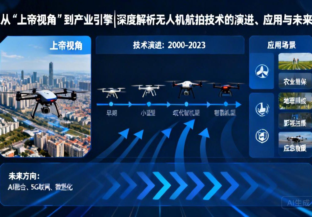 从“上帝视角”到产业引擎|深度解析无人机航拍技术的演进、应用与未来