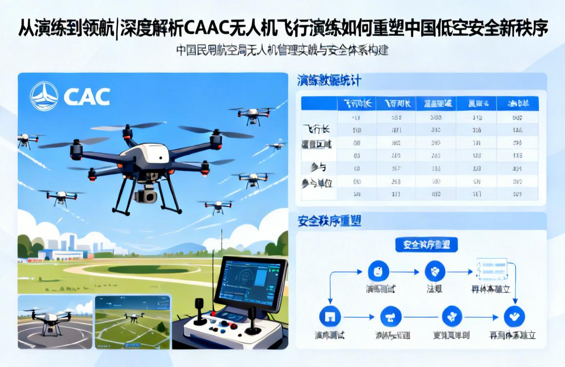 从演练到领航|深度解析CAAC无人机飞行演练如何重塑中国低空安全新秩序