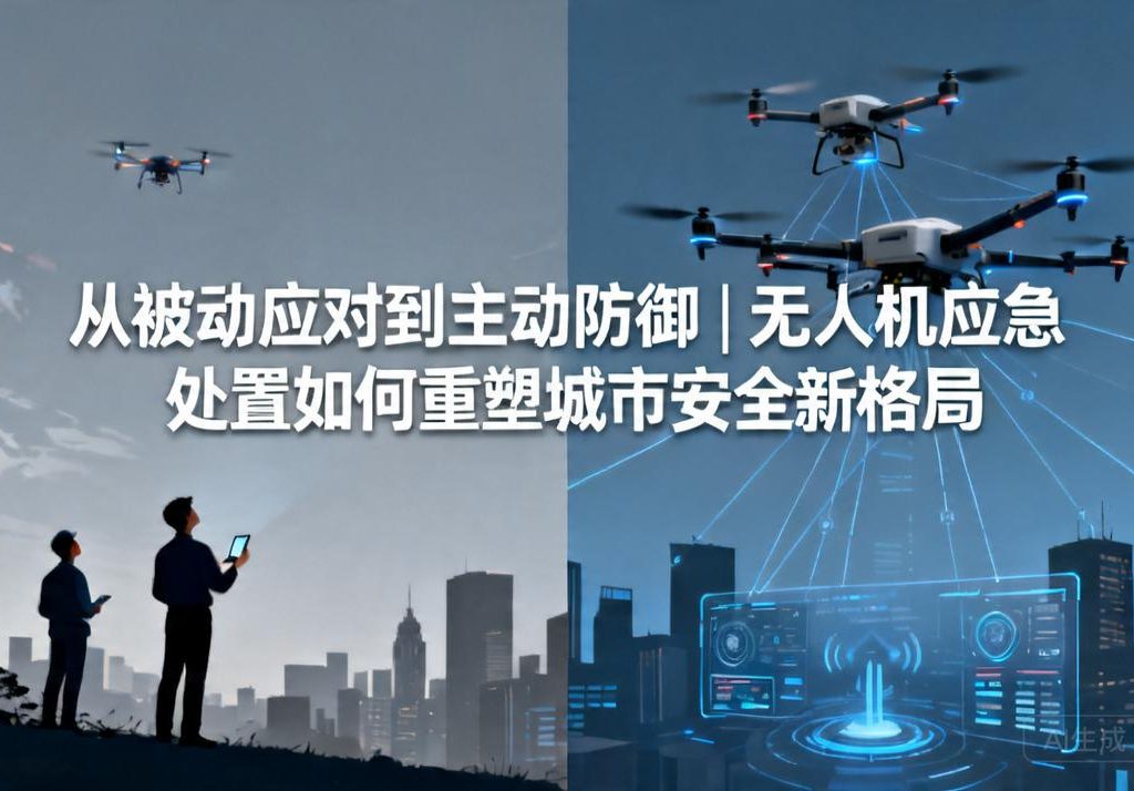 从被动应对到主动防御|无人机应急处置如何重塑城市安全新格局