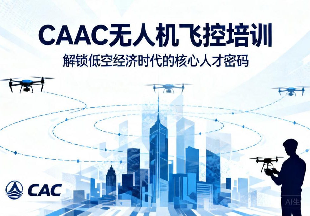CAAC无人机飞控培训|解锁低空经济时代的核心人才密码