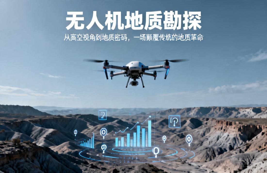 无人机地质勘探|从高空视角到地质密码，一场颠覆传统的地质革命
