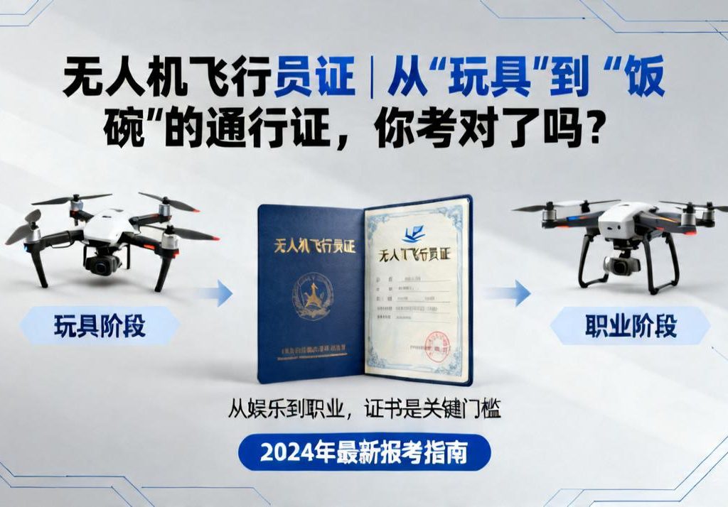 无人机飞行员证|从“玩具”到“饭碗”的通行证，你考对了吗？