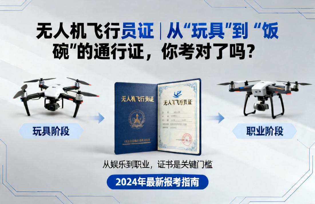 无人机飞行员证|从“玩具”到“饭碗”的通行证，你考对了吗？