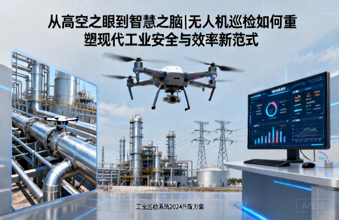 从高空之眼到智慧之脑|无人机巡检如何重塑现代工业安全与效率新范式