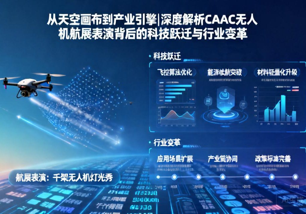 从天空画布到产业引擎|深度解析CAAC无人机航展表演背后的科技跃迁与行业变革