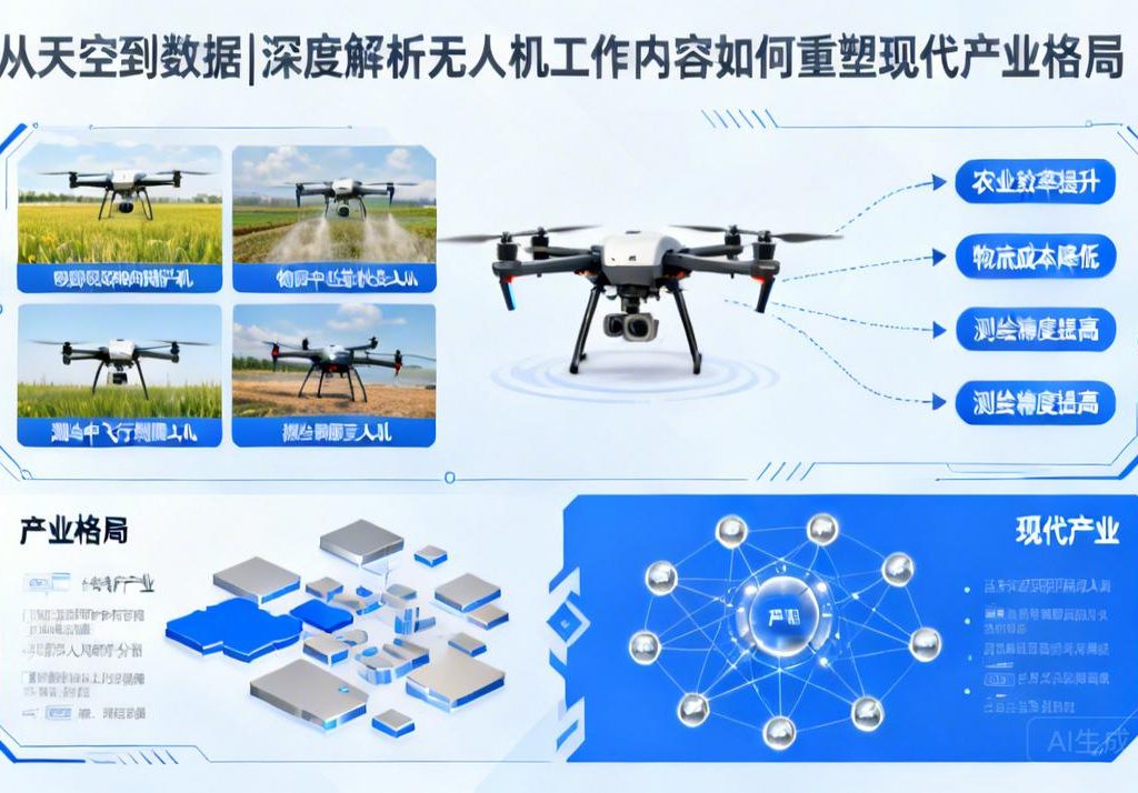 从天空到数据|深度解析无人机工作内容如何重塑现代产业格局