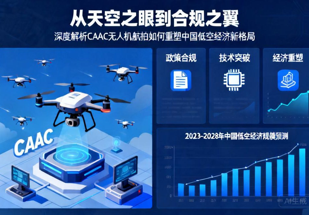 从天空之眼到合规之翼|深度解析CAAC无人机航拍如何重塑中国低空经济新格局