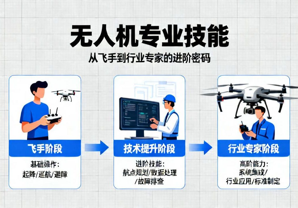 无人机专业技能|从飞手到行业专家的进阶密码