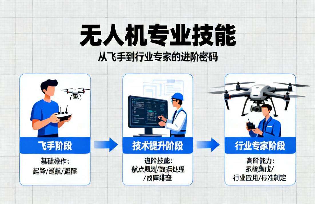 无人机专业技能|从飞手到行业专家的进阶密码