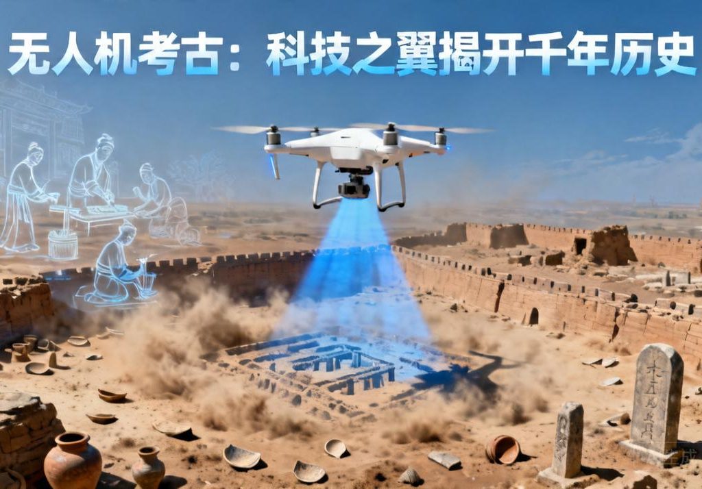 无人机考古|当科技之翼揭开尘封千年的历史面纱