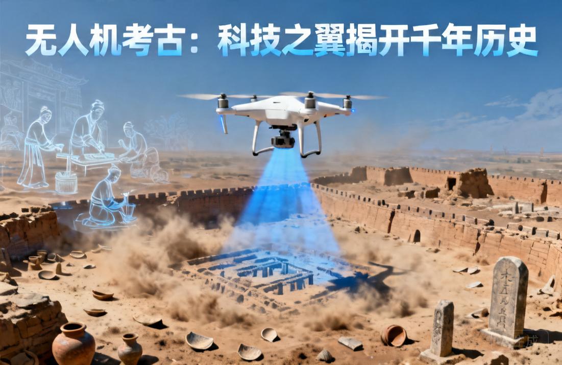 无人机考古|当科技之翼揭开尘封千年的历史面纱