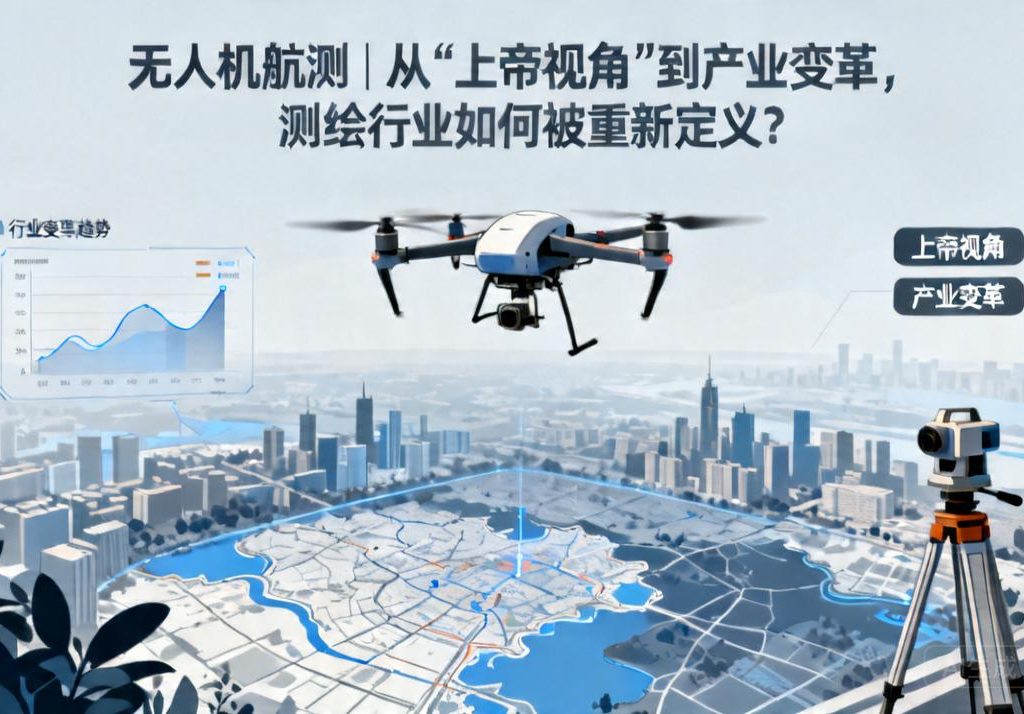 无人机航测|从“上帝视角”到产业变革，测绘行业如何被重新定义？