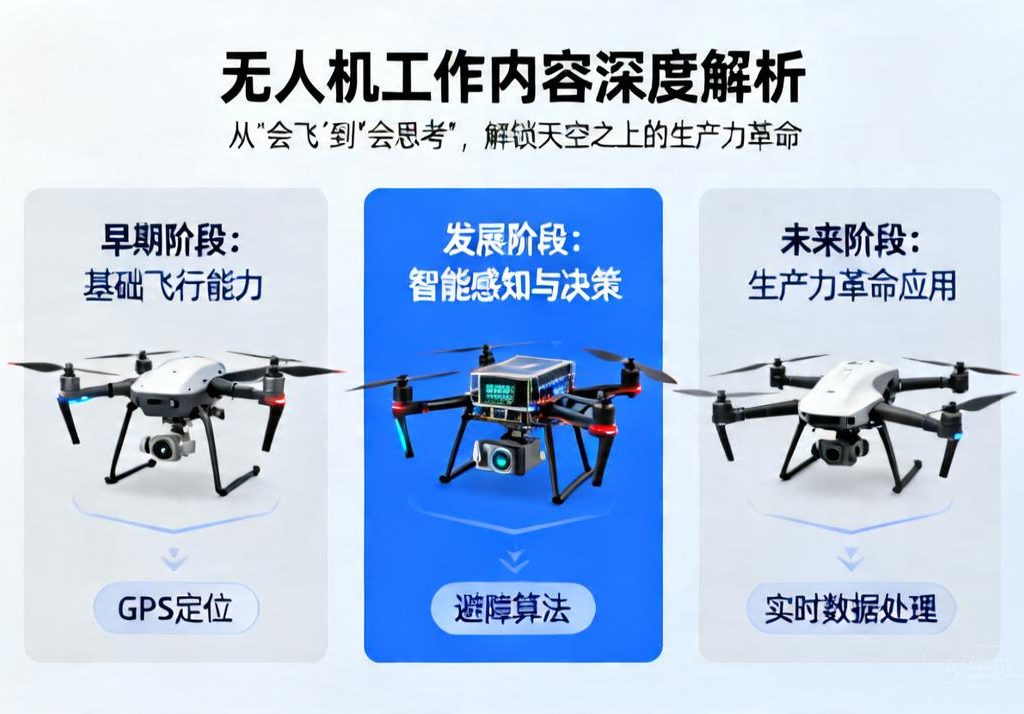 无人机工作内容深度解析|从“会飞”到“会思考”，解锁天空之上的生产力革命