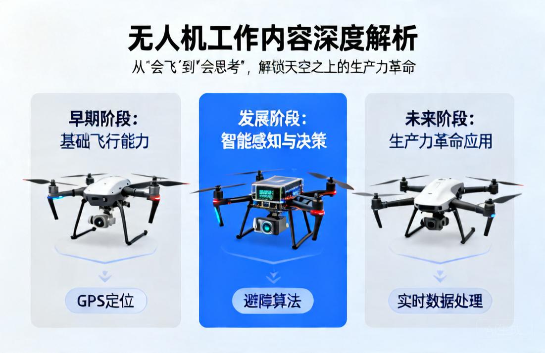 无人机工作内容深度解析|从“会飞”到“会思考”，解锁天空之上的生产力革命