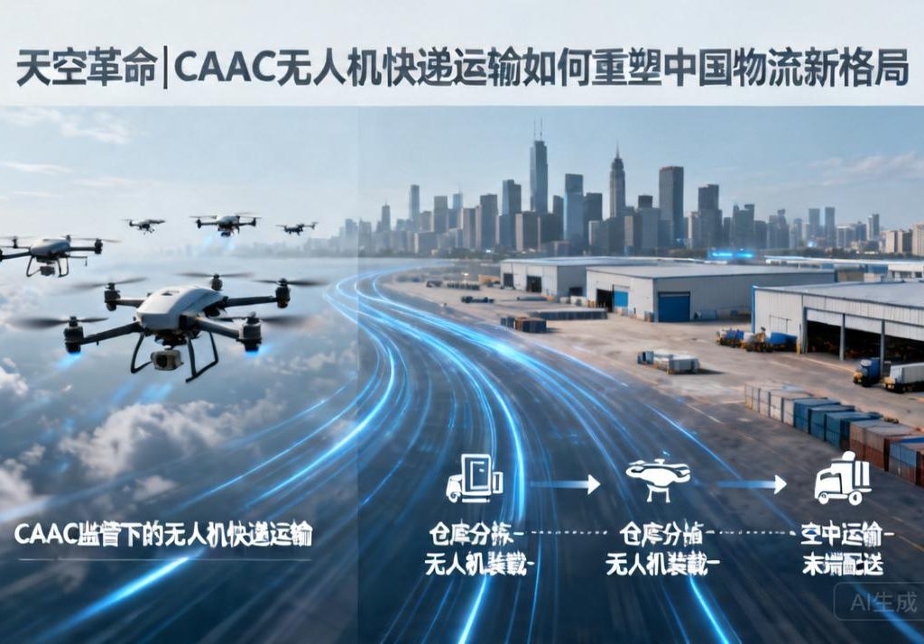 天空革命|CAAC无人机快递运输如何重塑中国物流新格局