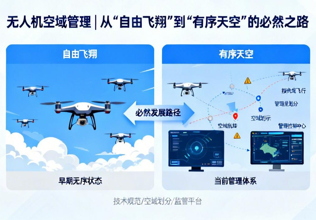 无人机空域管理|从“自由飞翔”到“有序天空”的必然之路