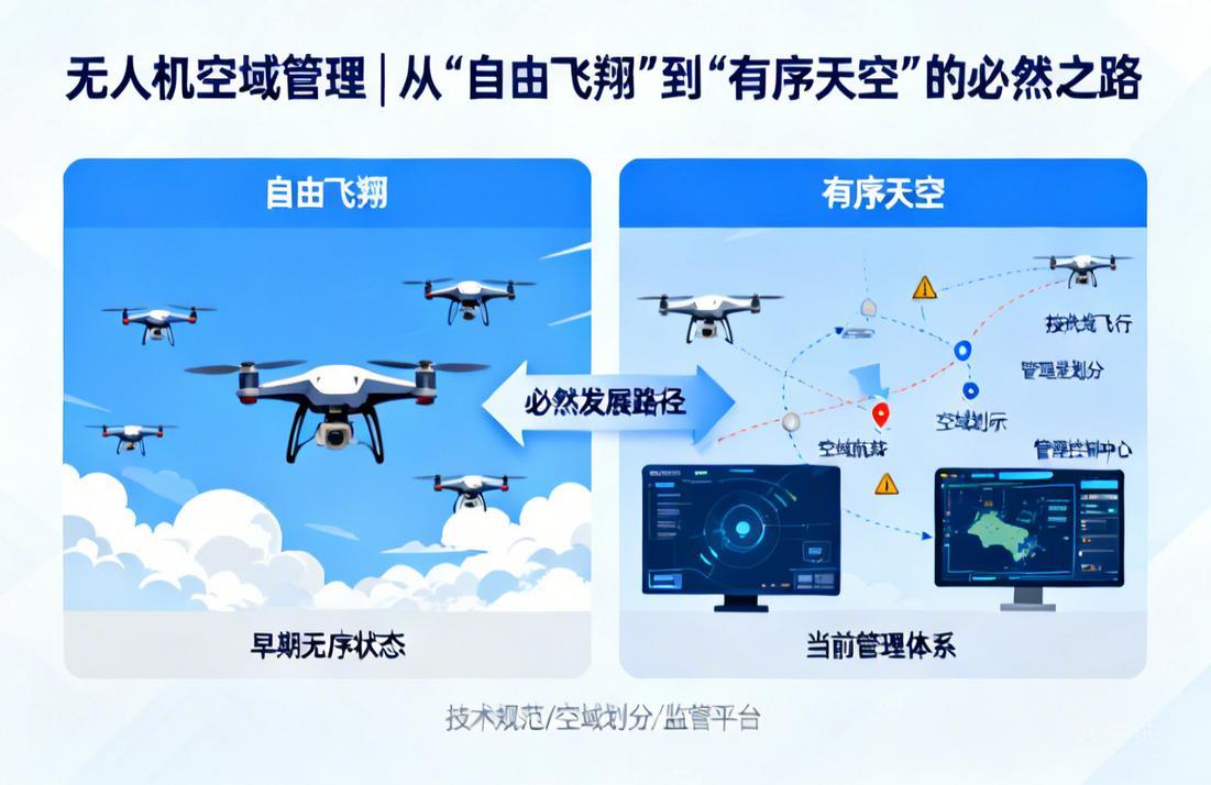 无人机空域管理|从“自由飞翔”到“有序天空”的必然之路