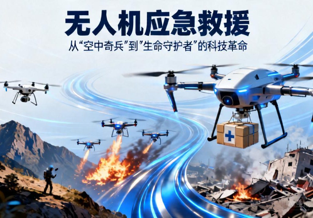 无人机应急救援|从“空中奇兵”到“生命守护者”的科技革命