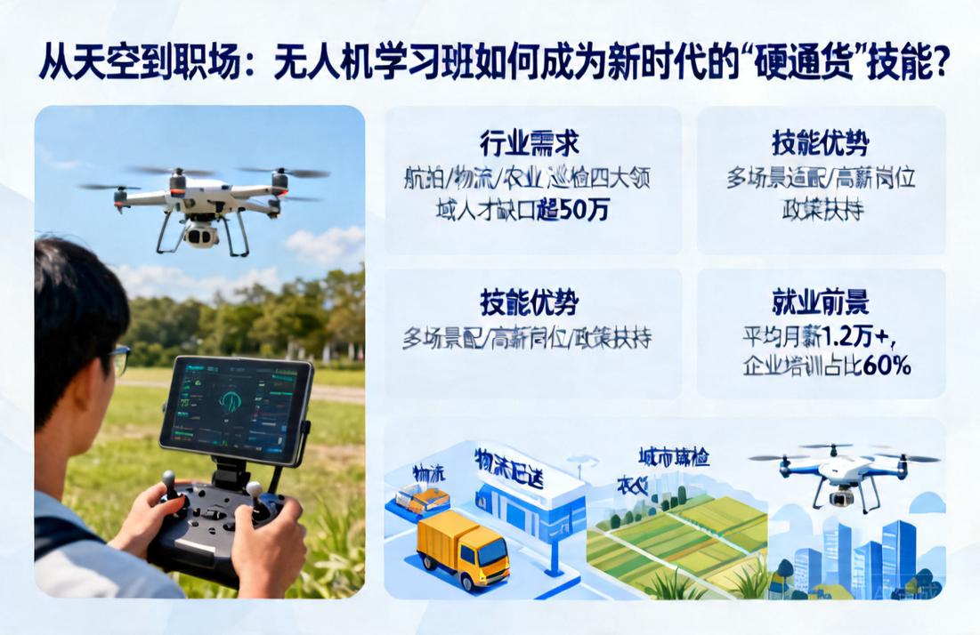从天空到职场|无人机学习班如何成为新时代的“硬通货”技能？