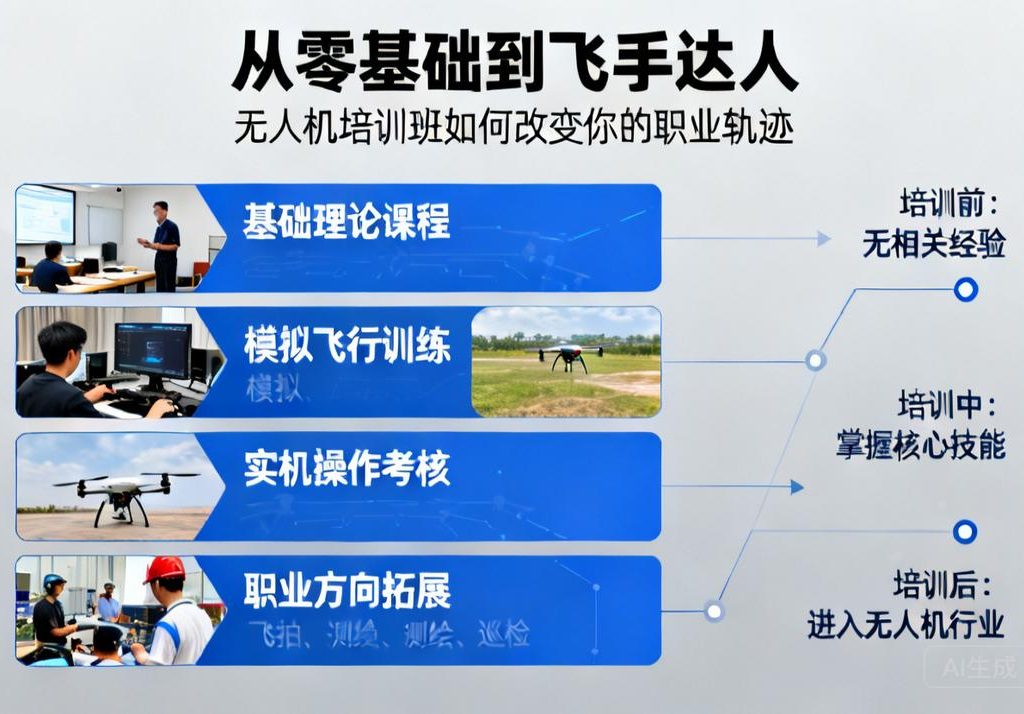 从零基础到飞手达人|无人机培训班如何改变你的职业轨迹