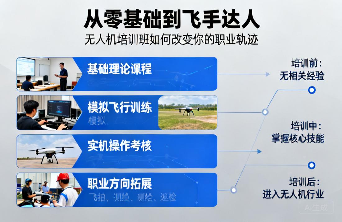 从零基础到飞手达人|无人机培训班如何改变你的职业轨迹