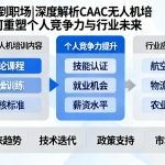 从天空到职场|深度解析CAAC无人机培训如何重塑个人竞争力与行业未来