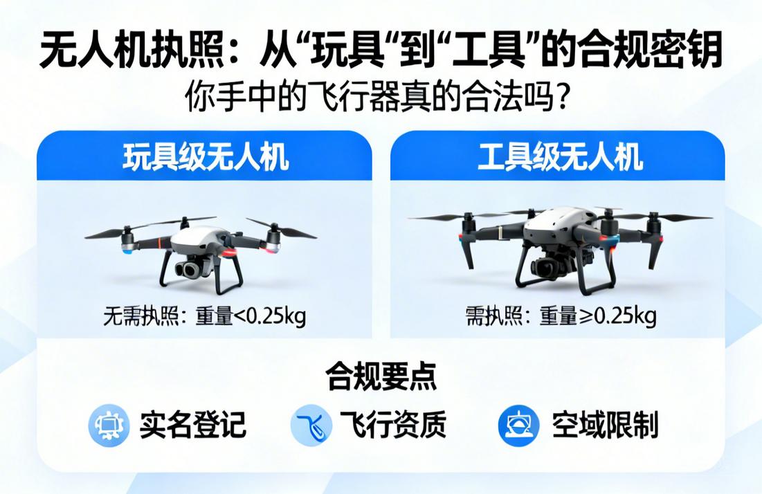 无人机执照|从“玩具”到“工具”的合规密钥，你手中的飞行器真的合法吗？