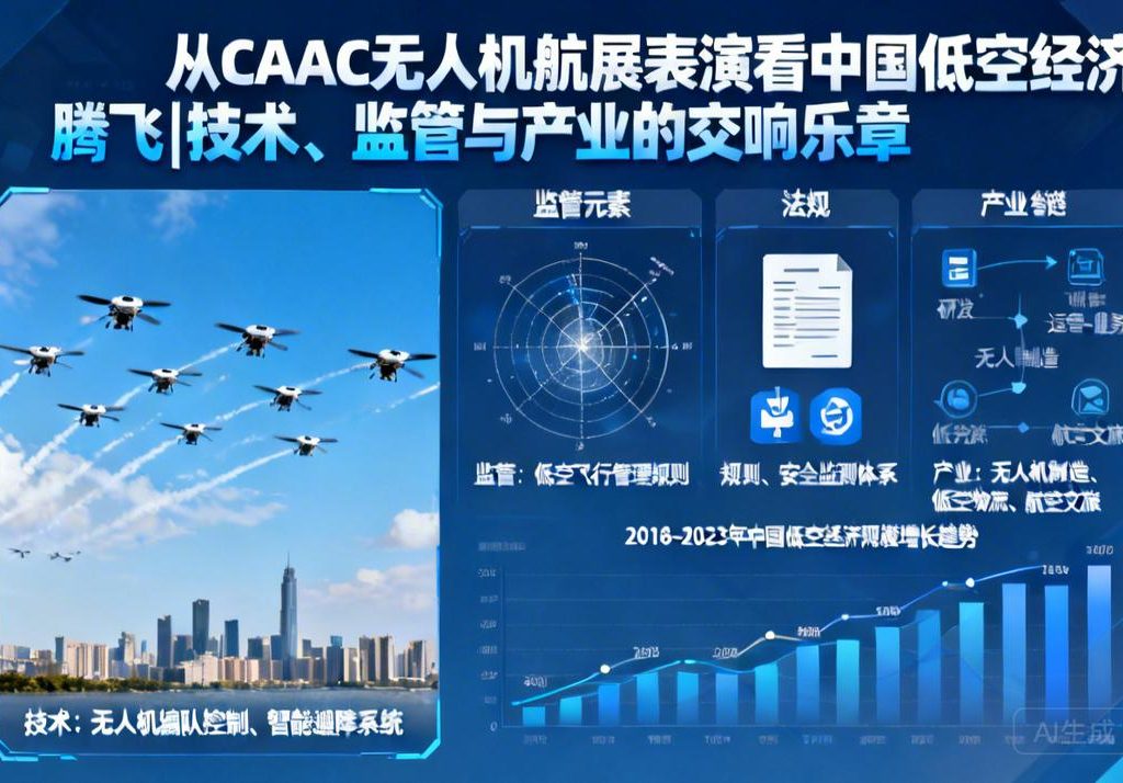 从CAAC无人机航展表演看中国低空经济腾飞|技术、监管与产业的交响乐章