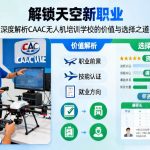 解锁天空新职业|深度解析CAAC无人机培训学校的价值与选择之道