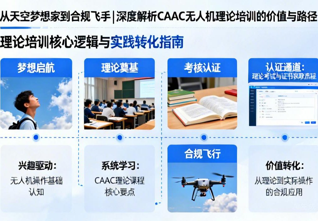 从天空梦想家到合规飞手|深度解析CAAC无人机理论培训的价值与路径