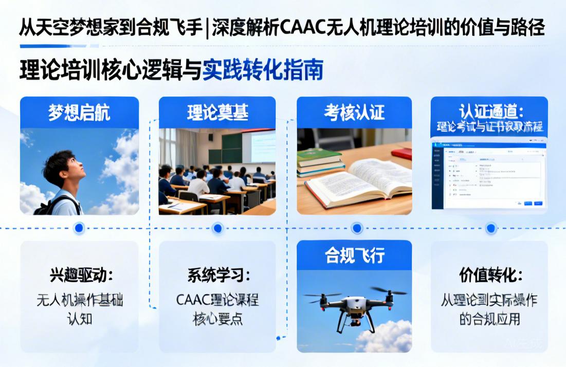从天空梦想家到合规飞手|深度解析CAAC无人机理论培训的价值与路径