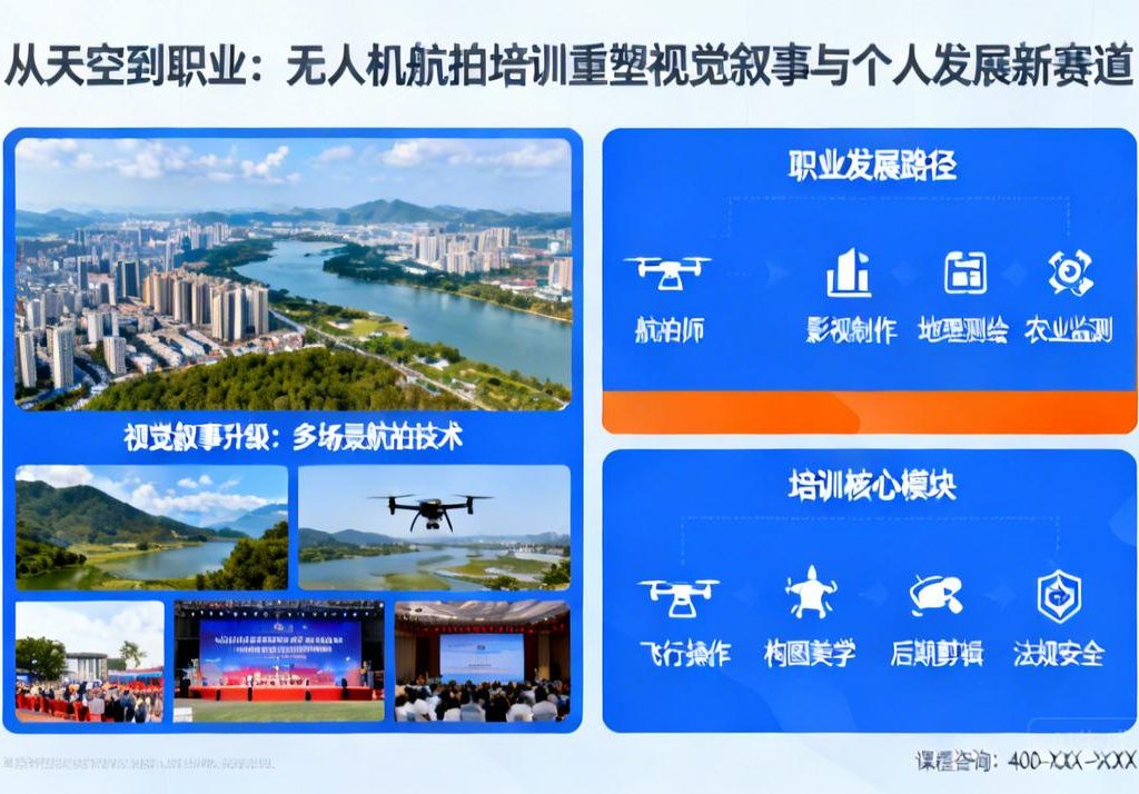 从天空到职业|无人机航拍培训如何重塑视觉叙事与个人发展新赛道