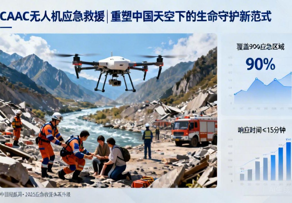 CAAC无人机应急救援|重塑中国天空下的生命守护新范式