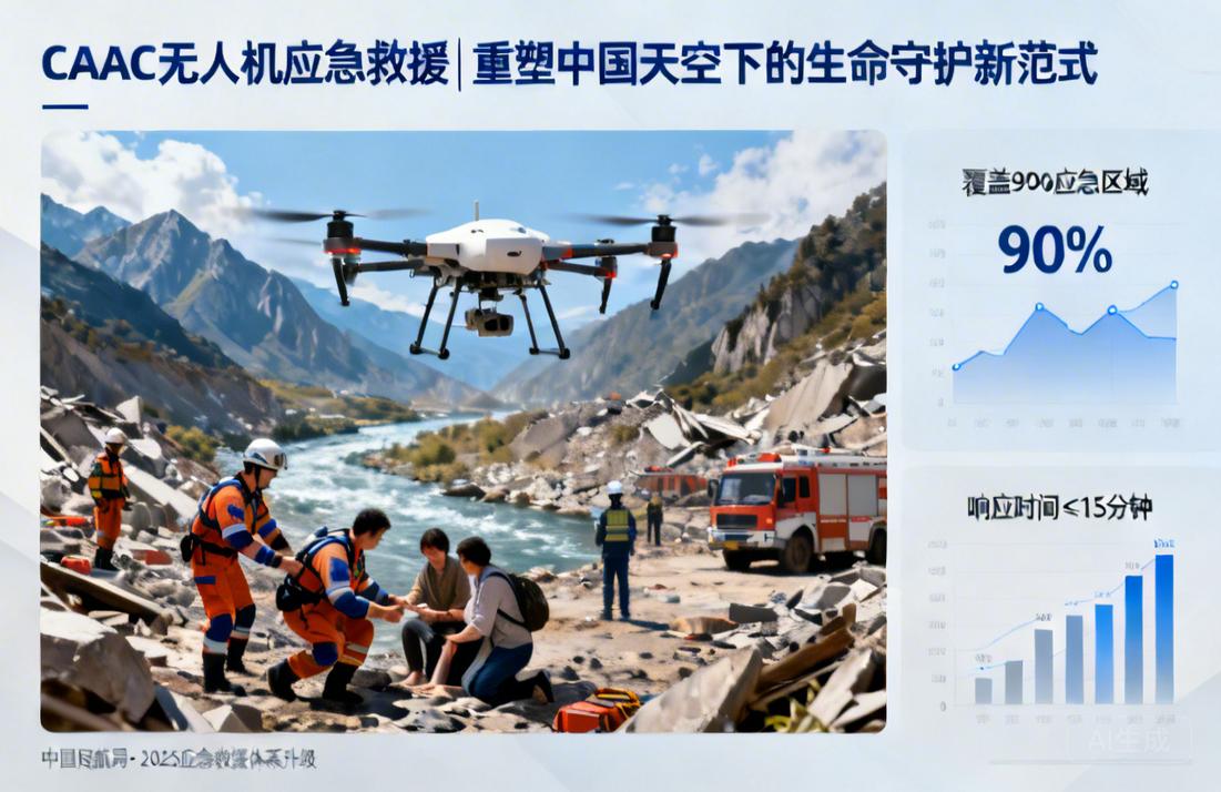 CAAC无人机应急救援|重塑中国天空下的生命守护新范式