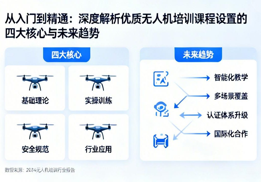 从入门到精通|深度解析优质无人机培训课程设置的四大核心与未来趋势