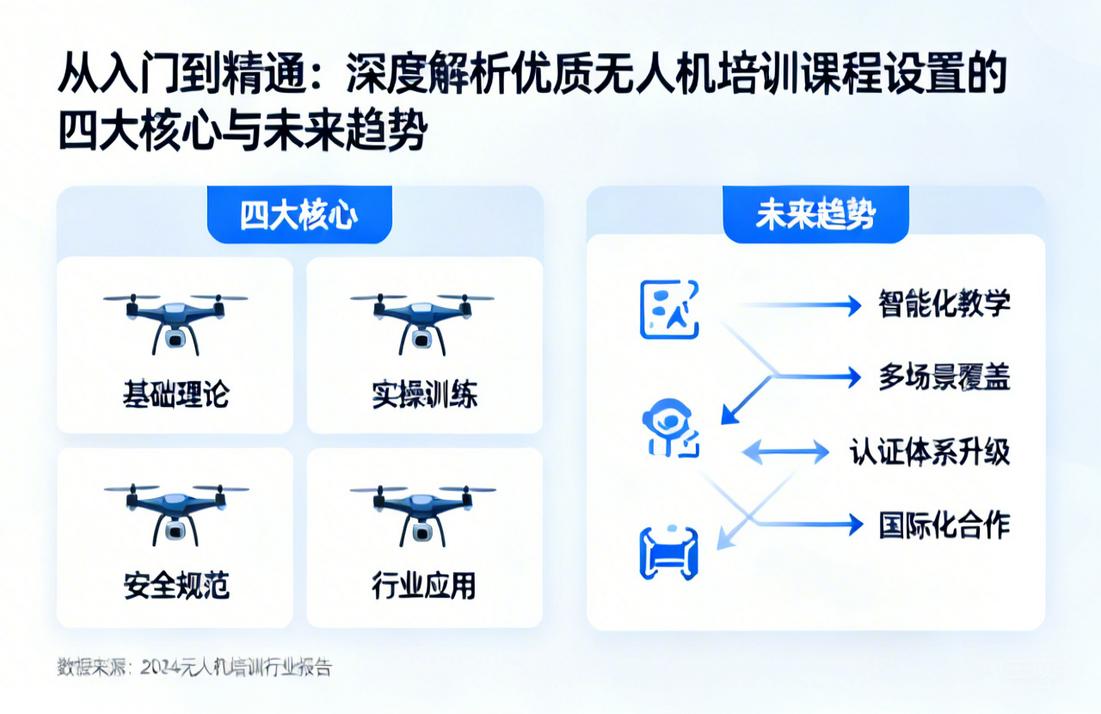 从入门到精通|深度解析优质无人机培训课程设置的四大核心与未来趋势