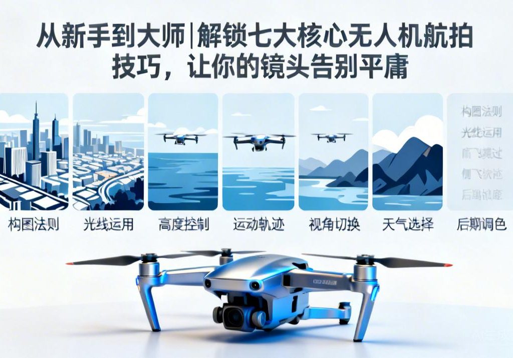 从新手到大师|解锁七大核心无人机航拍技巧，让你的镜头告别平庸