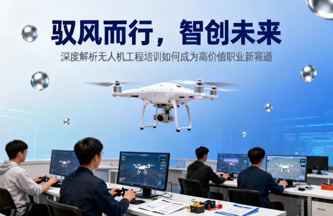 驭风而行，智创未来|深度解析无人机工程培训如何成为高价值职业新赛道