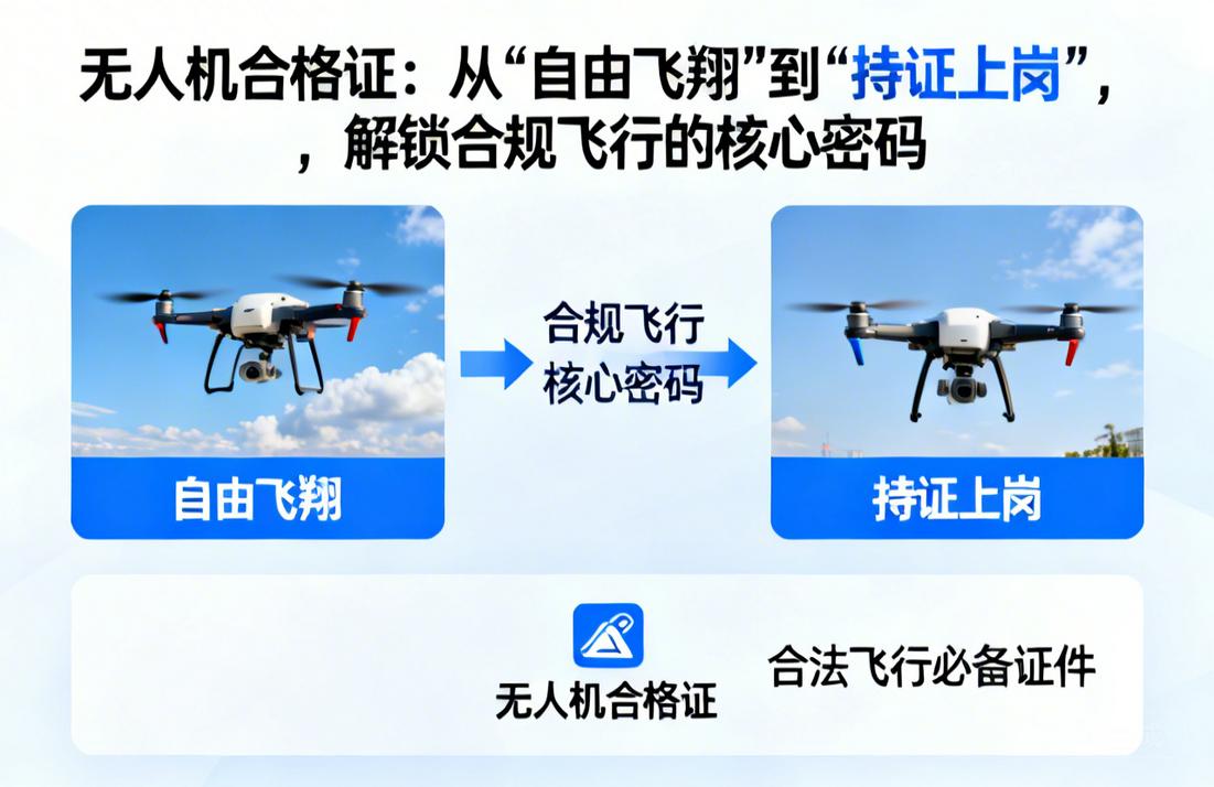 无人机合格证|从“自由飞翔”到“持证上岗”，解锁合规飞行的核心密码