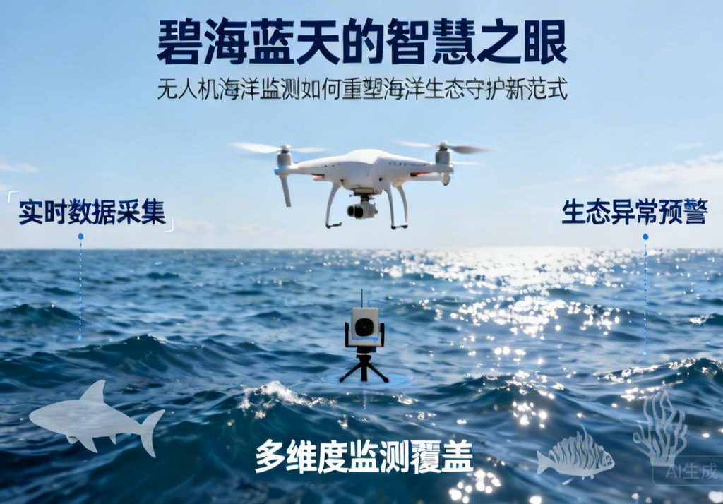 碧海蓝天的智慧之眼|无人机海洋监测如何重塑海洋生态守护新范式